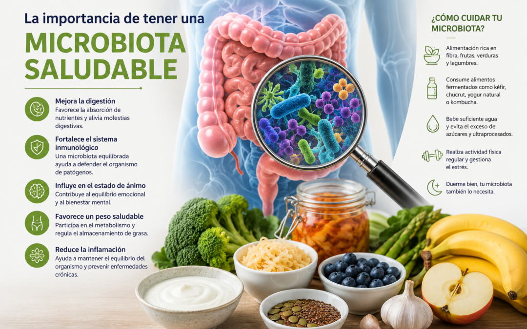 La importancia de tener una microbiota saludable