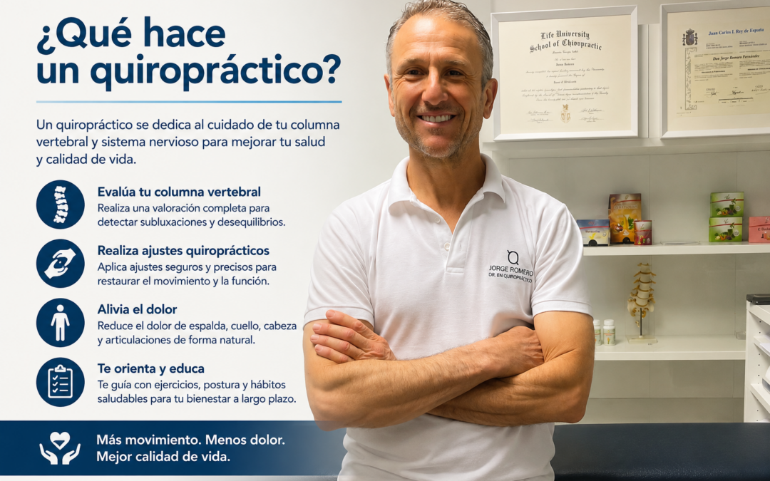 ¿Qué hace un quiropráctico?