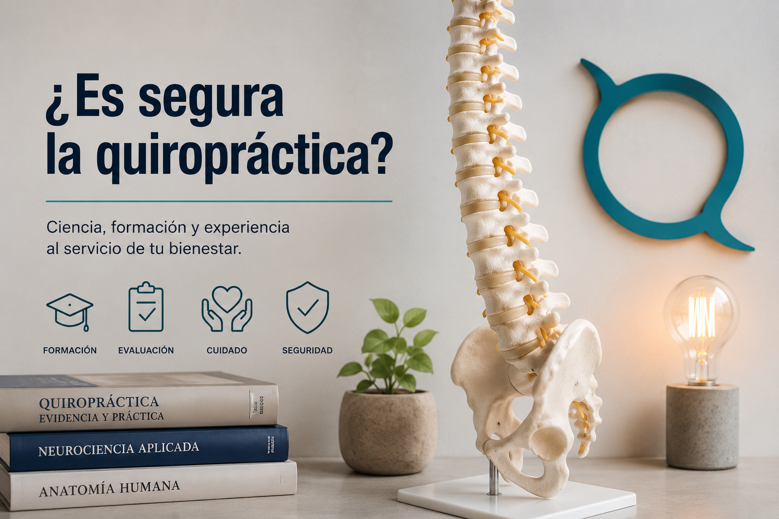 es-segura-la-quiropractica quiropráctico en Valencia realizando una valoración de un paciente