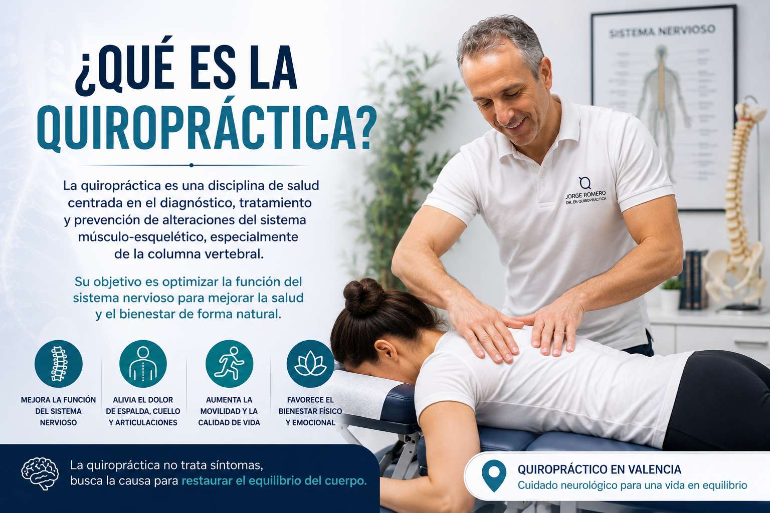 Qué es la quiropráctica