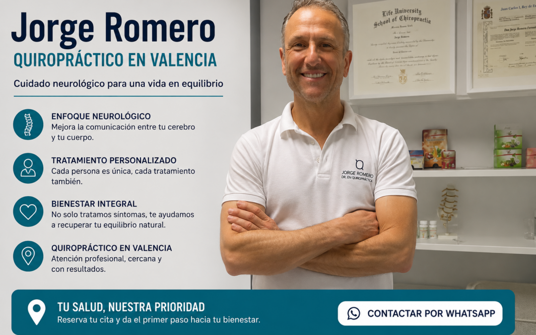 Quiropráctico en Valencia: formación, seguridad y confianza para el paciente