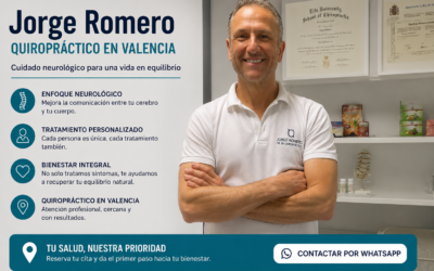 Quiropráctico en Valencia: formación, seguridad y confianza para el paciente