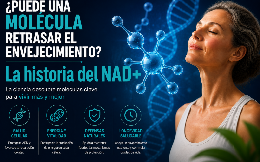 ¿Puede una molécula retrasar el envejecimiento? La historia del NAD+
