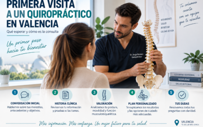 Primera visita a un quiropráctico: qué esperar